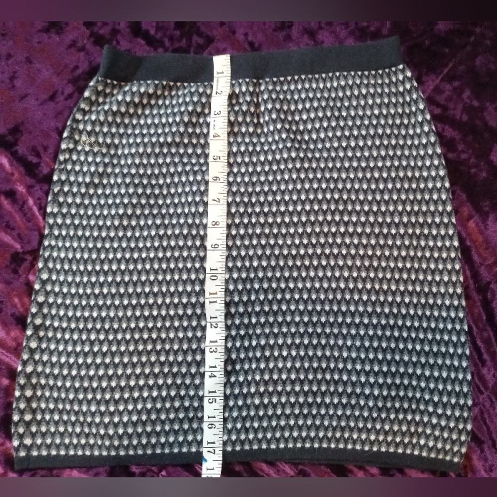 Willi Smith black white and gray skirt